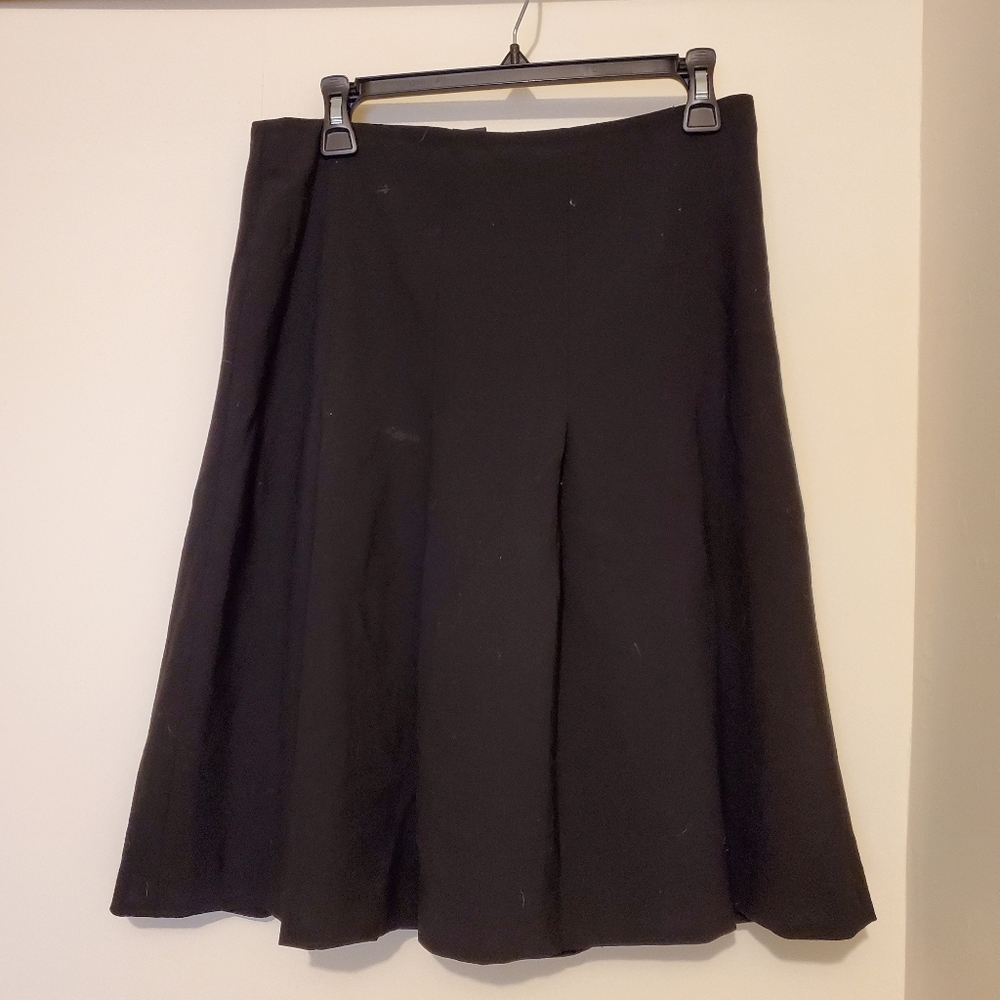 Black Knee Length Banana Republic Skirt
